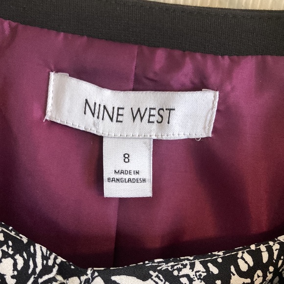 NWT Nine West Wild Plum Blazer, Size 8. Shell included. - Picture 4 of 15